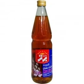 شربت بیدمشک زعفران شیشه برتر 660g