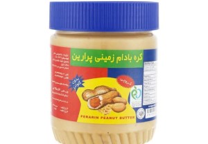 کره بادام زمینی با تکه بادام زمینی کروچی پرارین آبی350