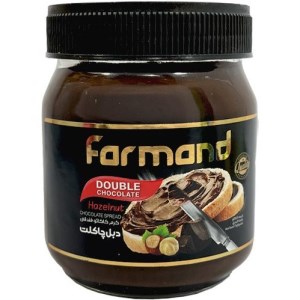 شکلات صبحانه تلخ (دبل چاکلت)فندقی فرمند330