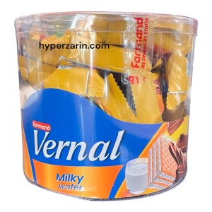 ویفرپذیرایی شیری شکلاتی ورنال فرمند300بانکه