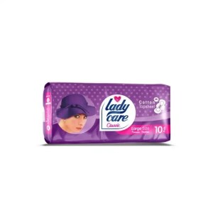 نواربهداشتی پنبه کلاسیک سایز (lady care)L