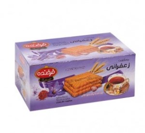بیسکویت فرخنده زعفرانی1