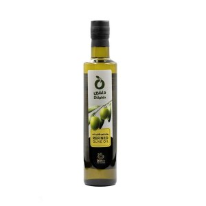 روغن زیتون پالایش شده دلفین شیشه500