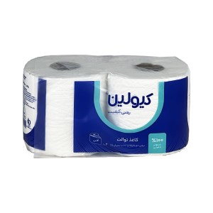 دستمال توالت 2رول4لایه کیولین