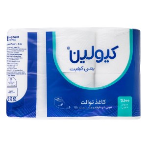 دستمال دلسی4لایه6رول کیولین