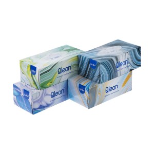 دستمال کاغذی جعبه ای2لایه150برگ کیولین