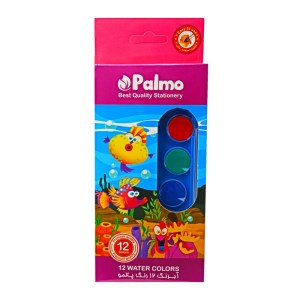 آبرنگ12 رنگ پالمو