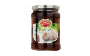 ترشی سیر گل شیشه سحر650