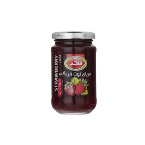 مرباتوت فرنگی شیشه سحر310