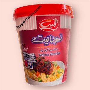 نودالیت لیوانی باطعم گوشت الیت65