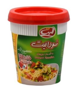 نودالیت لیوانی باطعم سبزیجات الیت65