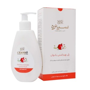 ژل بهداشتی بانوان عصاره انارارکیده سفیدسینره180