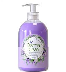 مایع دست صدفی عصاره ویولا لاوندر درماکلین500