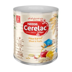 سرلاک گندم ومیوه قوطی نستله1