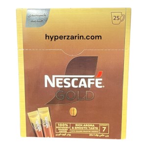 نسکافه گلد25جعبه نستله