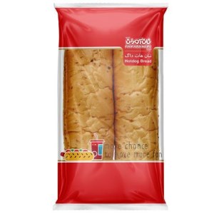 نان هات داگ دو عدد نان آوران