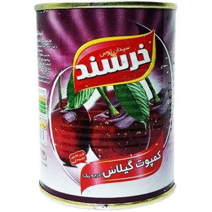 کمپوت گیلاس کلیدار خرسند350