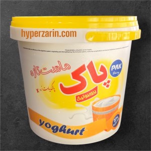 ماست پروبیوتیک پرچرب3.1%پاک1.2