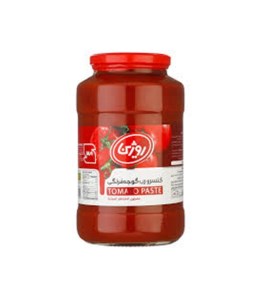 رب گوجه فرنگی قرمزشیشه روژین1.55