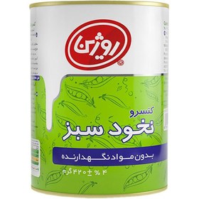 کنسرو نخودسبزفرنگی روژین400