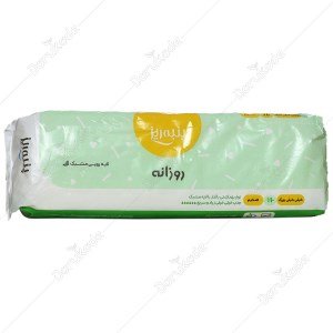 نواربهداشتی روزانه ضخیم باله داربالایه مشبکXXL سبزپنبه ریز10