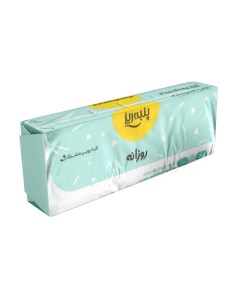 نواربهداشتی روزانه باله دار(سبز)ضخیم بالایه مشبک پنبه ریزL10