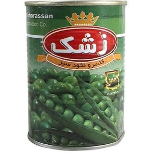 کنسرو لوبیا سبز زشک380