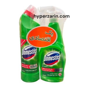 پک اقتصادی سفیدکننده750+اسپری پاک کننده چند منظوره750 دامستوس