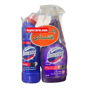 پک میکروب زدابا رایحه+میکروب زدا قوی بدون رایحه دامستوس