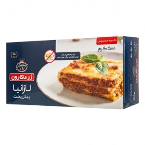 لازانیازرماکارون نیمه آماده500
