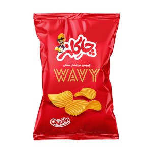 چیپس موجدار نمکی چاکلز110