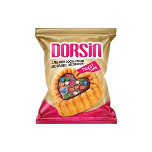 کاپ کیک وانیلی قلبی با دراژه بنیس65