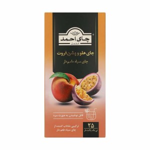 چای طمعدار سیاه هلو پشن فروت تی بگ احمد25