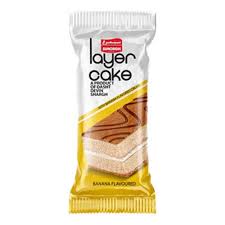 کیک اسفنجی دولایه موزی سیمرغ40