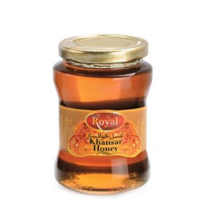 عسل بدون موم رویال طلایی شیشه650