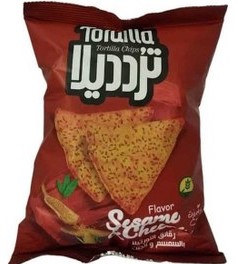 چیپس ذرت کنجدی ترددیلا100