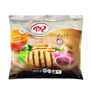 برگر مرغ 70%ب.آ450