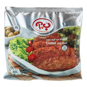 کتلت گوشت40%ب.آ450
