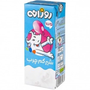 شیر کم چرب تی بی ای اس روزانه200