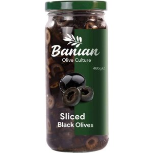 زیتون سیاه اسلایس بانیان460