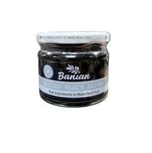 زیتون سیاه اسلایس بانیان شیشه310