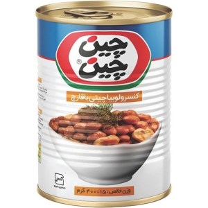 کنسرو لوبیا با قارچ چین چین380