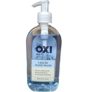 مایع دست کرمی رز آبی شفاف420 oxi