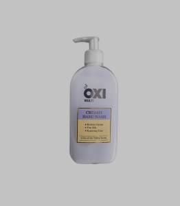 مایع دست کرمی گل موگه بنفش oxi420