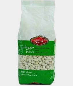 لوبیاسفیدگلستان سبز استندآپ450