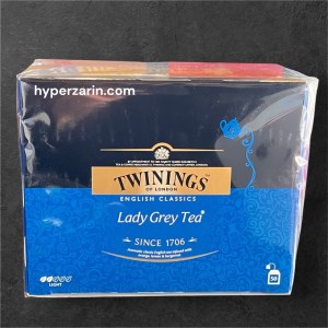 چای سیاه کیسه ای لیدی گری توینینگز آبی50