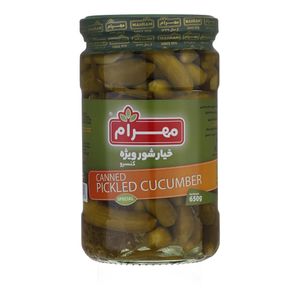 خیارشورویژه مهرام شیشه650