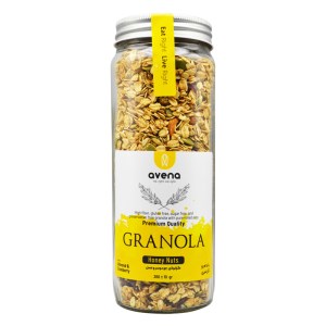 گرانولای موسلی بادام کرن بری شیشه اونا380