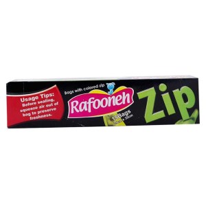 کیسه زیپ دار35*25رافونه15