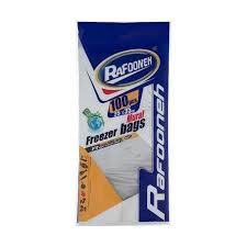 کیسه فریزرتقویمی(چسبی)35*25رافونه100